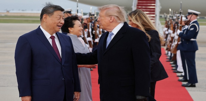 In a written statement issued upon landing, Xi framed the relationship around mutual benefit, stating that China and the US “should be partners, not rivals.” In a written statement issued upon landing, Xi framed the relationship around mutual benefit, stating that China and the US “should be partners, not rivals.”