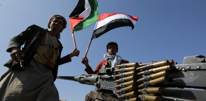Houthis once relied on Iran for weapons. Chinese goods are helping them build their own (Reuters) Houthis once relied on Iran for weapons. Chinese goods are helping them build their own (Reuters)