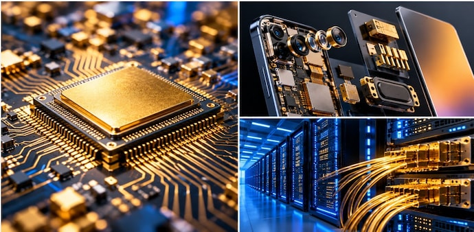 According to Goldman Sachs, annual technology demand for gold was 323 tonnes in 2025, virtually unchanged from 2024. The electronics sector accounts for around 80% of gold used in industrial applications. According to Goldman Sachs, annual technology demand for gold was 323 tonnes in 2025, virtually unchanged from 2024. The electronics sector accounts for around 80% of gold used in industrial applications.