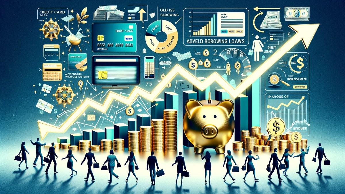 credit cards to gold loans a surge in borrowing savings left behind