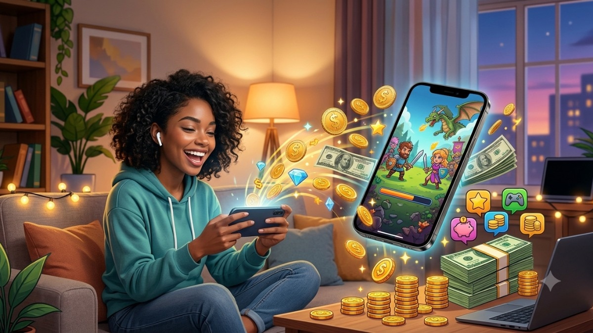 free mobile games that pay real money