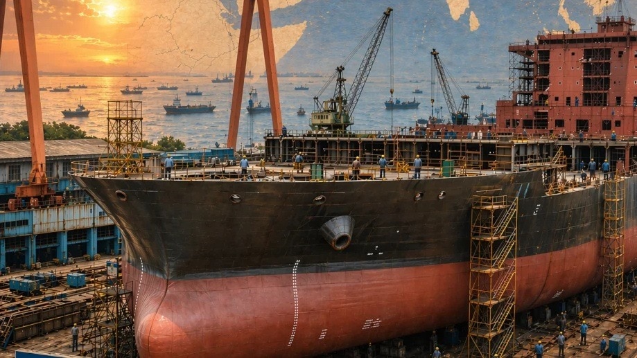 Indian shipbuilding faces the twin challenge of scaling up and diversifying. The Indian shipyards will have to rise to the challenge by absorbing the latest technologies and scaling up capabilities.