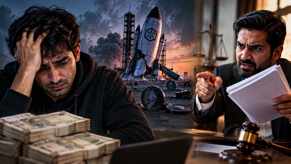 A lawyer representing the other co-founder responded that the money was an investment, not a loan. (AI generated image)