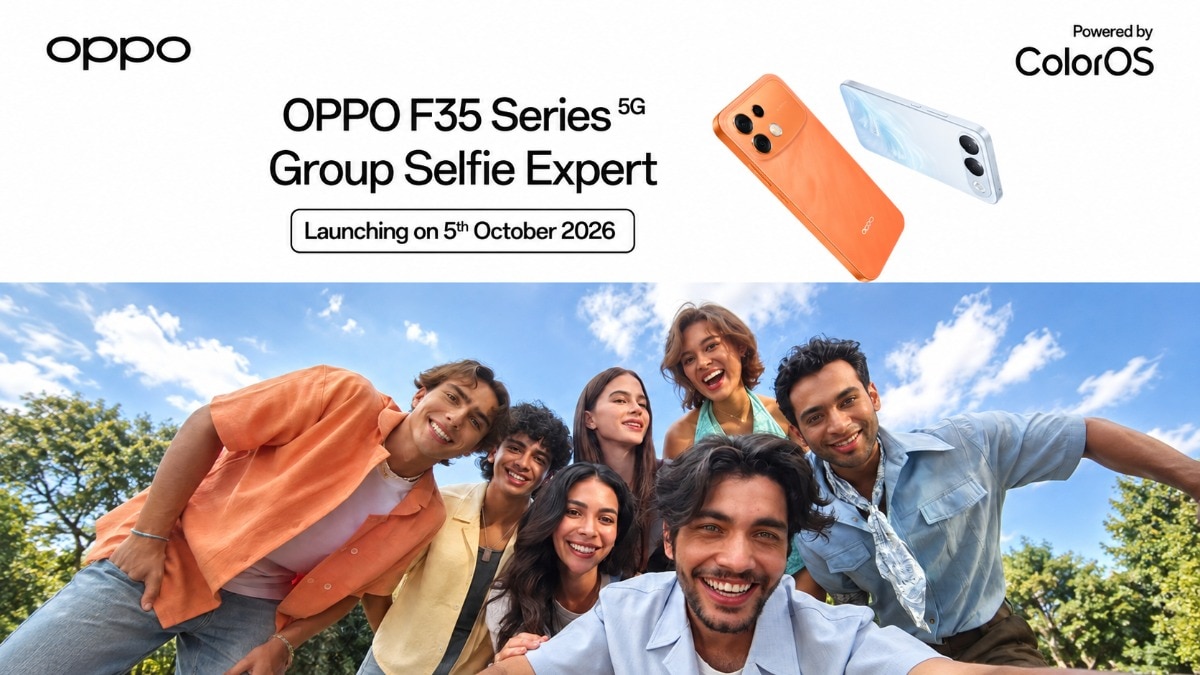OPPO F35 Series brings a 50MP ultra-wide selfie camera.