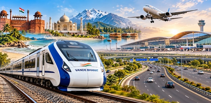 Vande Bharat, Expressways and Airports Are Redrawing India’s Tourism Map Vande Bharat, Expressways and Airports Are Redrawing India’s Tourism Map
