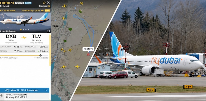 The Flydubai flight, FZ1073, was carrying around 180 passengers on a Boeing 737 MAX 8 The Flydubai flight, FZ1073, was carrying around 180 passengers on a Boeing 737 MAX 8
