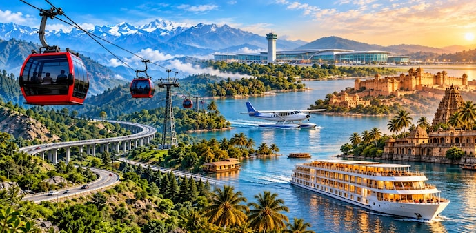 India is expanding its tourism connectivity beyond conventional roads, railways and airports India is expanding its tourism connectivity beyond conventional roads, railways and airports