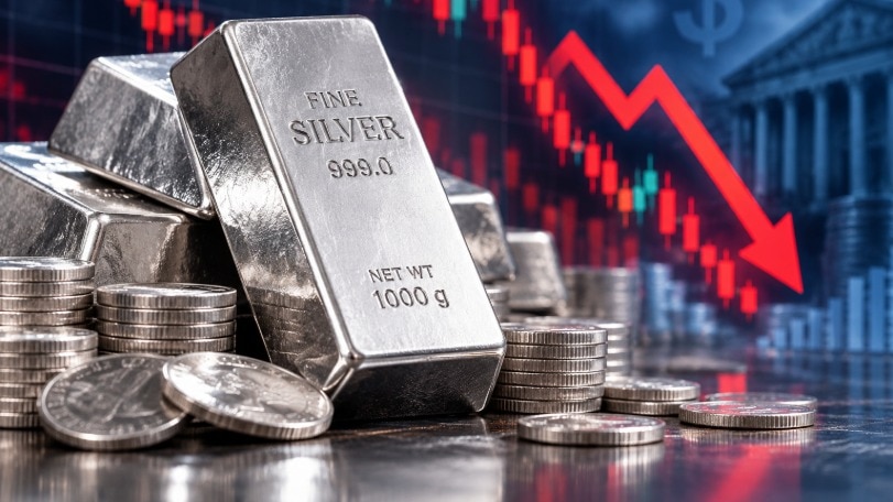 Silver is facing an additional pressure because it has both investment and industrial uses.