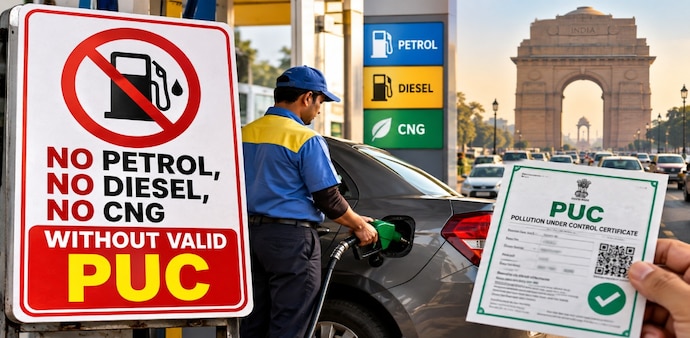 No petrol, diesel or CNG without valid PUC in Delhi-NCR No petrol, diesel or CNG without valid PUC in Delhi-NCR