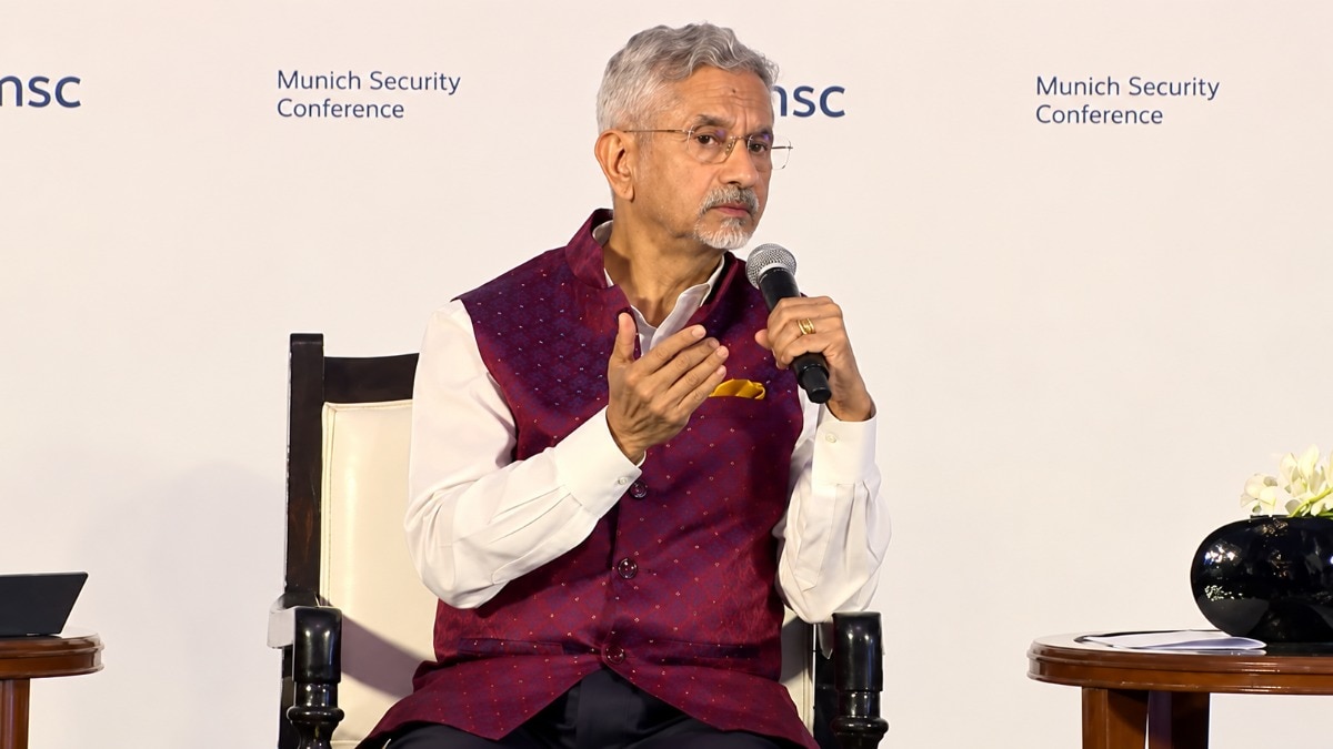 External Affairs Minister S Jaishankar at the Munich Security Conference
