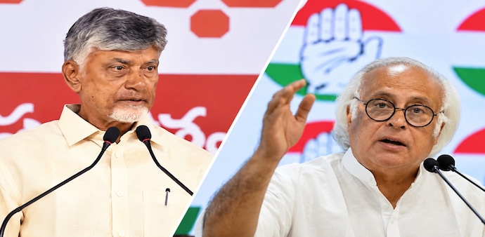Andhra CM Chandrababu Naidu counters Jairam Ramesh Andhra CM Chandrababu Naidu counters Jairam Ramesh