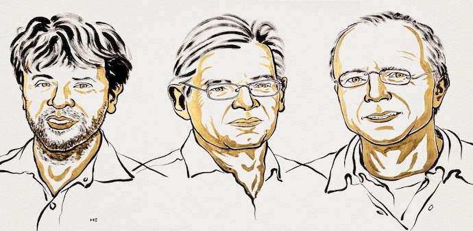 (From left to right) Karl Deisseroth, Peter Hegemann and Georg Nagel (From left to right) Karl Deisseroth, Peter Hegemann and Georg Nagel