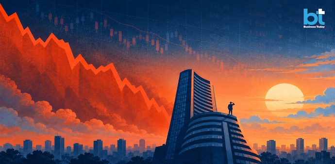 Compared to its previous peak of 26,277 in September 2024, the Nifty 50 has fallen about 15% to date Compared to its previous peak of 26,277 in September 2024, the Nifty 50 has fallen about 15% to date