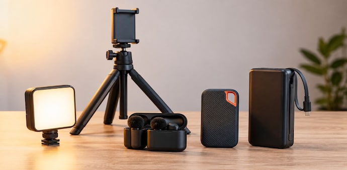 Five essential gadgets for creators for better video, audio, lighting, storage and power. Five essential gadgets for creators for better video, audio, lighting, storage and power.