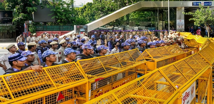 According to Prasad, the application's timing was not in line with the rules governing protests at the venue. According to Prasad, the application's timing was not in line with the rules governing protests at the venue.