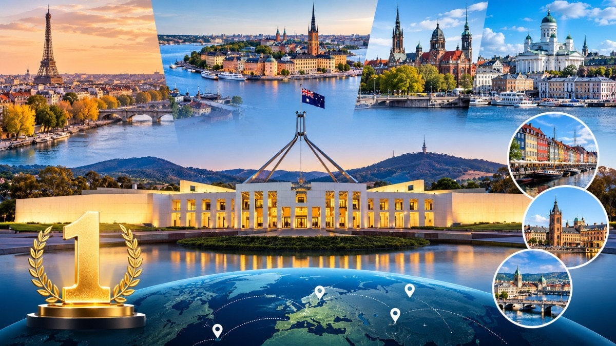 Canberra has emerged as the world’s best city for quality of life in 2026