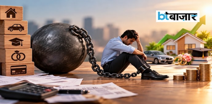 India’s leverage intensity ratio, which measures the change in household borrowing relative to the change in per capita GDP, stood at 2.1 during FY19-26. India’s leverage intensity ratio, which measures the change in household borrowing relative to the change in per capita GDP, stood at 2.1 during FY19-26.