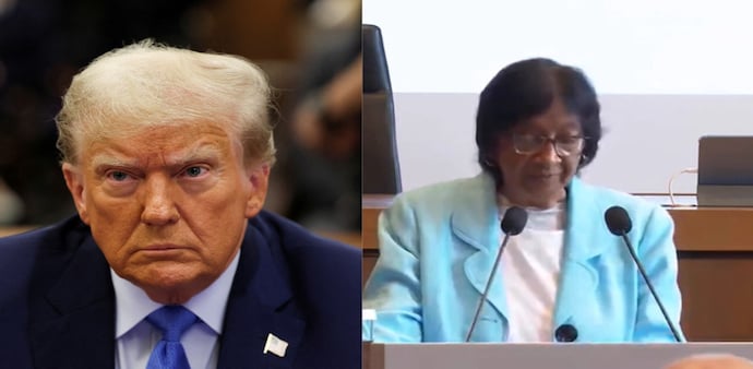 Trump accused the committee of overlooking his administration’s efforts, questioned Pillay’s credentials. Trump accused the committee of overlooking his administration’s efforts, questioned Pillay’s credentials.