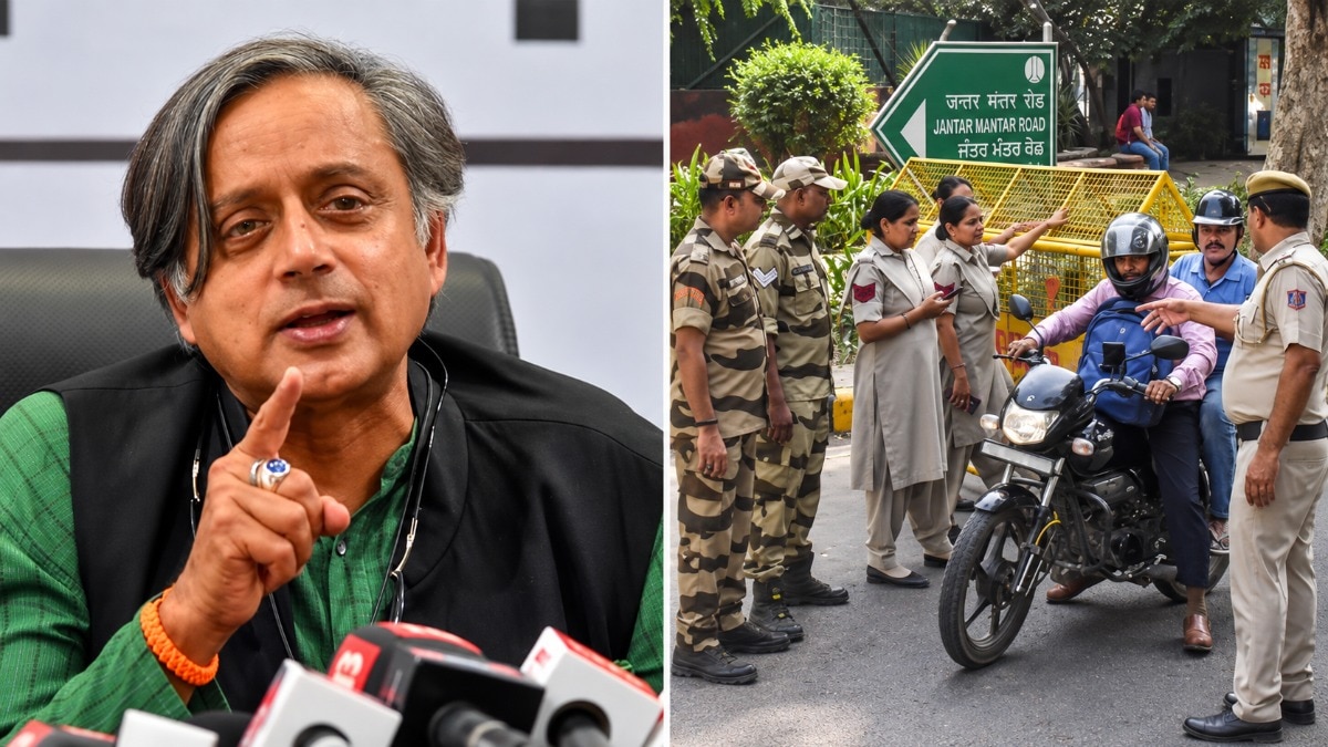 Tharoor argued that the restrictions had severely curtailed freedom of movement in the city