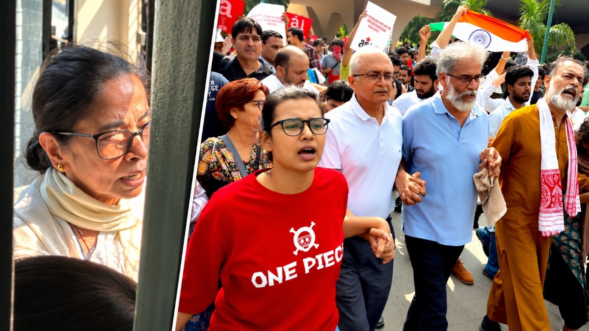 CJP protest: Mamata Banerjee, MPs of her TMC faction detained; AISA President Neha Bora, others also held