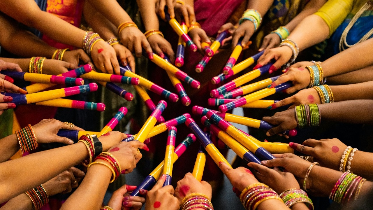 From traditional Gujarati folk performances and live dhol to Bollywood music, DJ nights, food stalls
