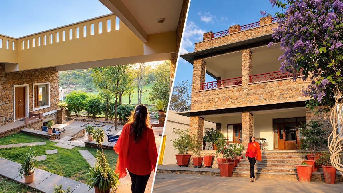 ‘All we saw was cactus’: Ex-Army officer and wife turn 2.5 acres of barren Udaipur land into 10-room homestay