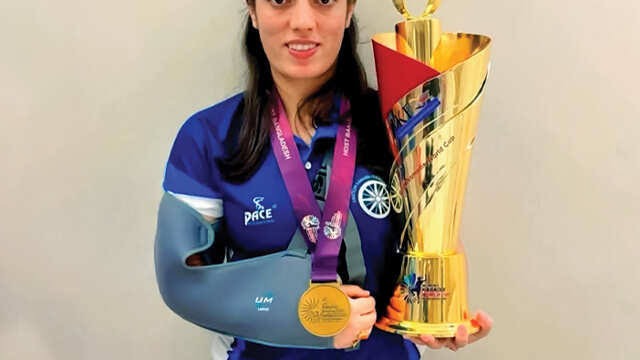 Asian Games gold medallist and Arjuna awardee Ritu Negi.