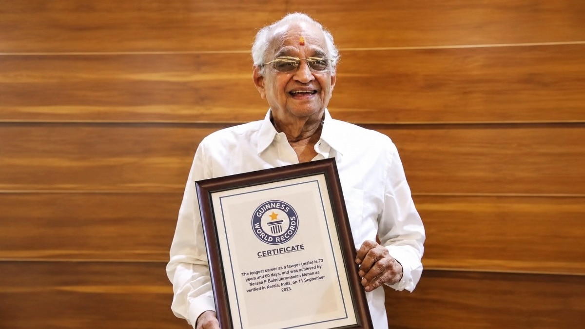 Veteran lawyer P Balasubramanian Menon