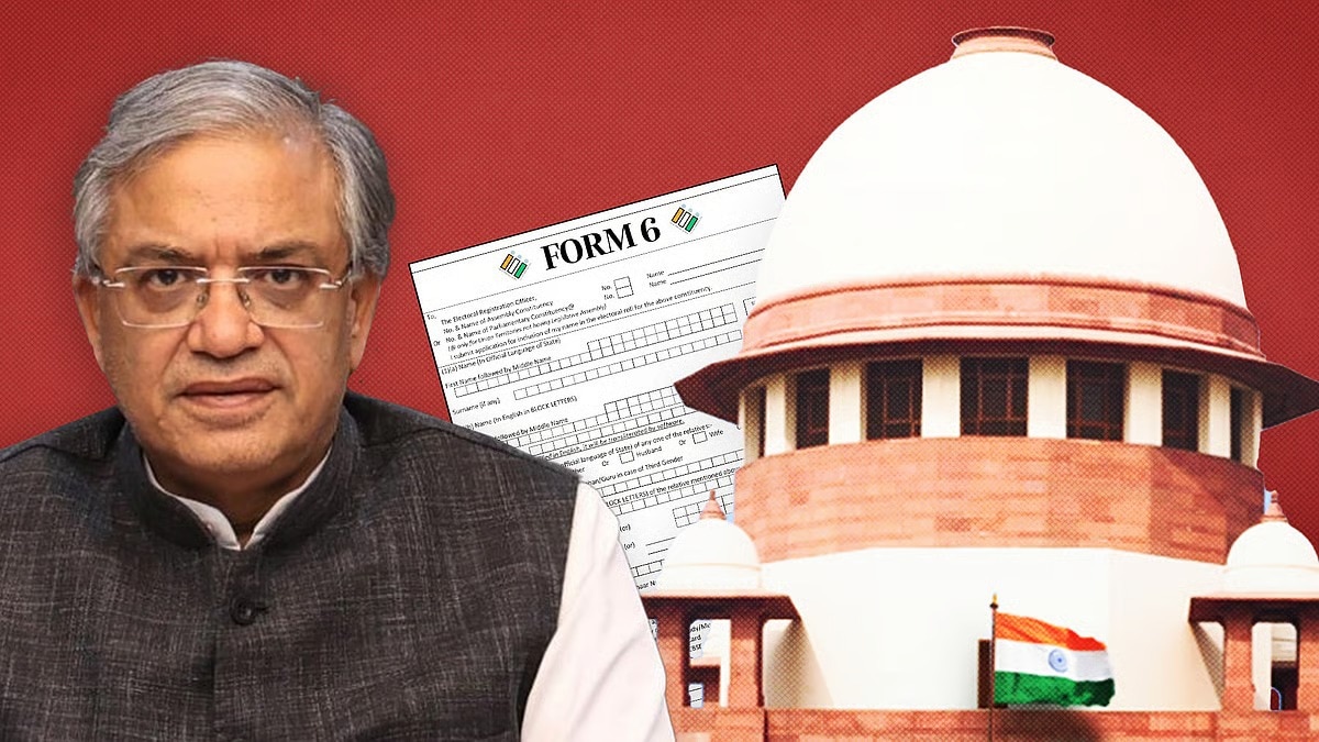 Form 6 row: ‘Neither approved nor rejected revised voter enrolment form,' says Supreme Court 
