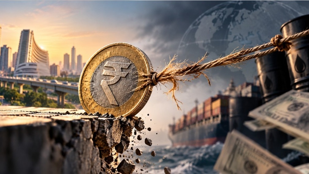 The RBI has intervened in currency markets by selling dollars from its foreign-exchange reserves. 