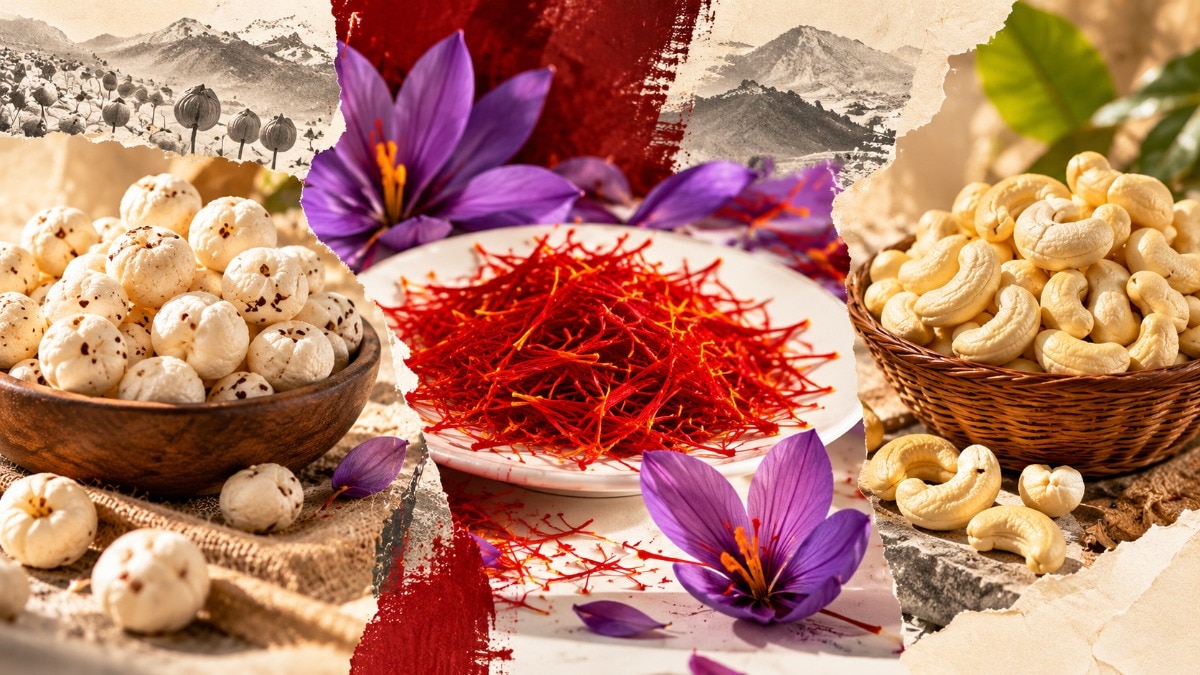 From 'Kashmir Saffron' to 'Mithila Makhana': 15 GI-tagged food ingredients for your festive kitchen