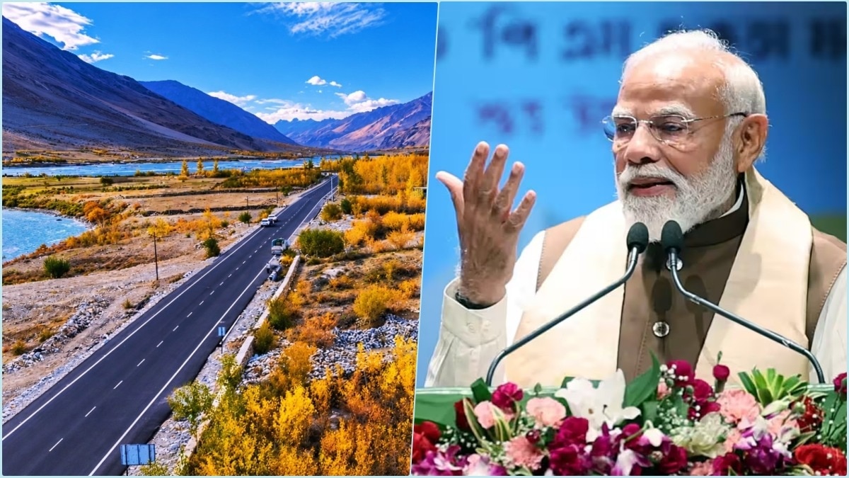 Development boost for Ladakh: PM Modi inaugurates Leh Airport Terminal, other key projects worth ₹3,350 crore