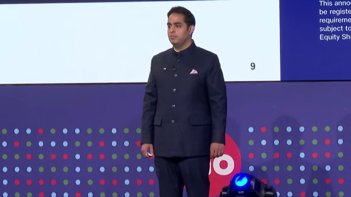 Akash Ambani said Jio's strategy now rests on three pillars: technology, its digital services platform and network infrastructure.