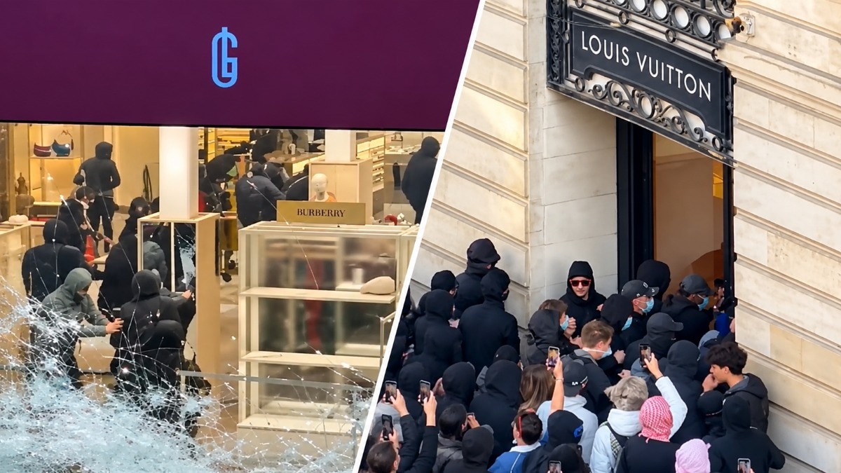 The protests began with student demonstrations over deteriorating conditions in France's secondary schools, known as lycees.