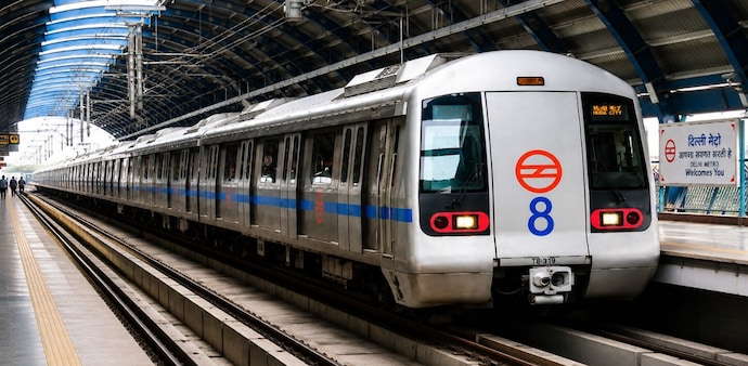 Delhi Metro now serves Delhi and nearby cities including Faridabad, Gurgaon, Noiza and Ghadiabad. Delhi Metro now serves Delhi and nearby cities including Faridabad, Gurgaon, Noiza and Ghadiabad.
