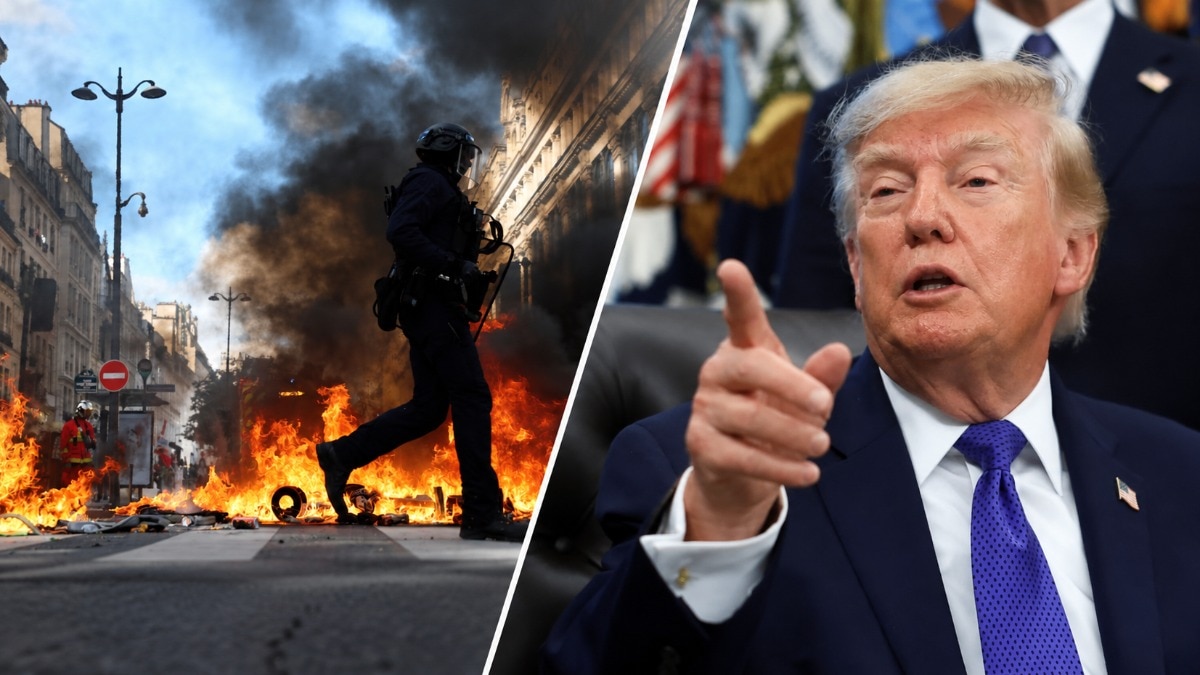 'France is burning': Trump blames immigration for riots, warns Europe to close borders