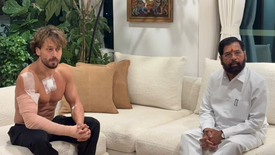 ‘Dadagiri Mumbai Me Nahi Chalegi’: Eknath Shinde meets Tiger shroff after Juhu firing