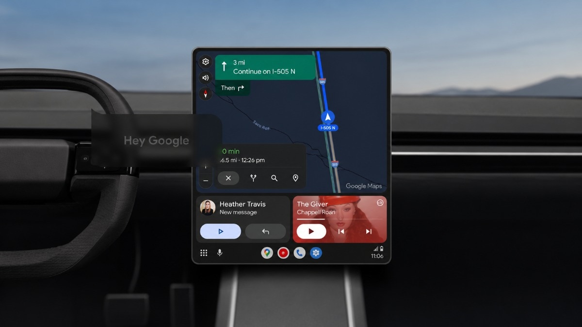Google Gemini can use connected apps to provide personalised answers through Android Auto.