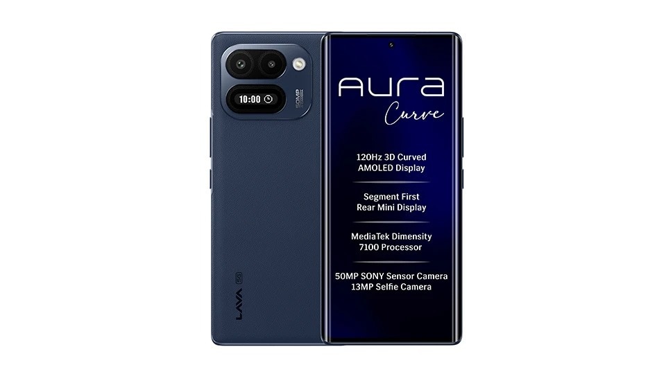 Lava Aura Curve 5G launched in India at Rs 23,999 with curved AMOLED display, 6,000mAh battery