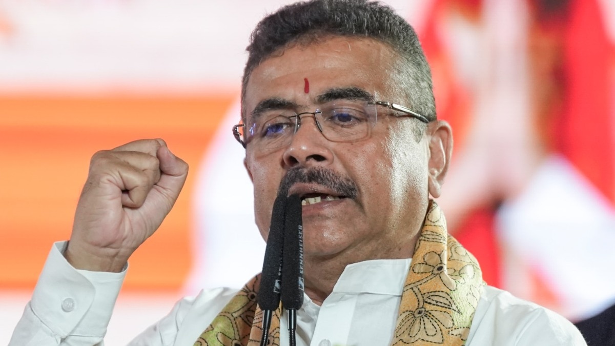 West Bengal Chief Minister Suvendu Adhikari
