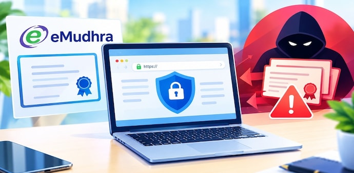 On October 17, 2026, researchers identified a vulnerability affecting eight intermediate Certificate Authority (CA) certificates linked to eMudhra’s global website-security business. On October 17, 2026, researchers identified a vulnerability affecting eight intermediate Certificate Authority (CA) certificates linked to eMudhra’s global website-security business.