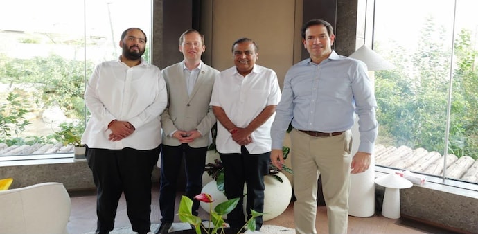 Rubio tours Reliance's Jamnagar refinery; Ambanis showcase new energy gigafactories, data centre plans Rubio tours Reliance's Jamnagar refinery; Ambanis showcase new energy gigafactories, data centre plans