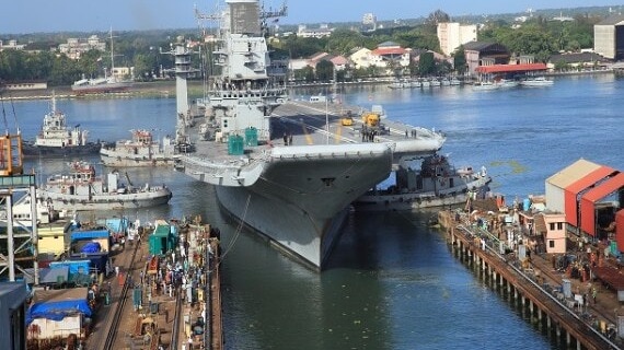 DAMP Capital earlier said delays in approvals and contracting of major defence shipbuilding programmes remain a near-term overhang, impacting order inflow visibility for MDL, GRSE, Cochin Shipyard.