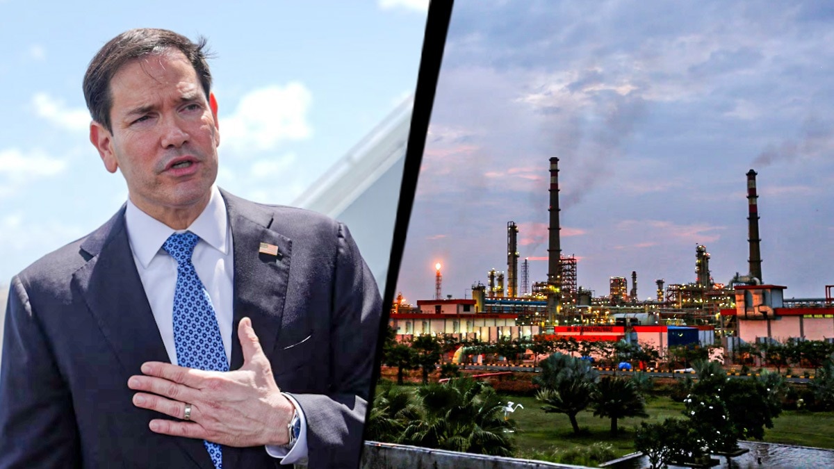 Marco Rubio's visit to Jamnagar refinery has an underlying agenda, says Brahma Chellaney