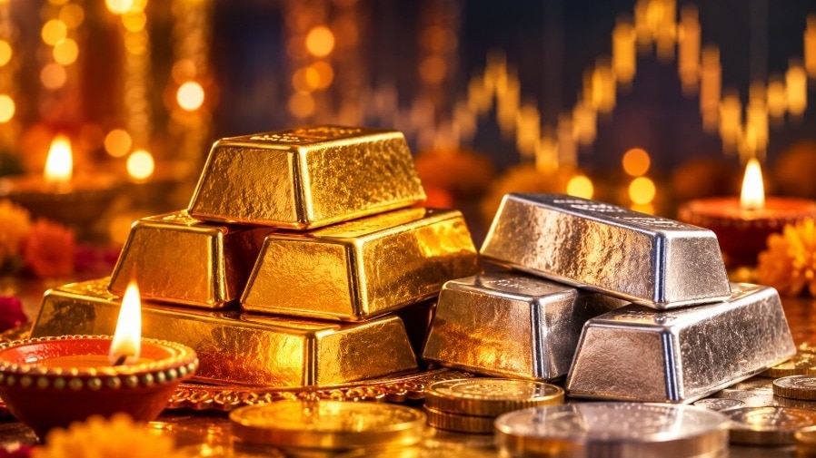 Silver has a dual role as both a precious metal and an industrial commodity, making its price more sensitive to changes in industrial demand and economic sentiment.