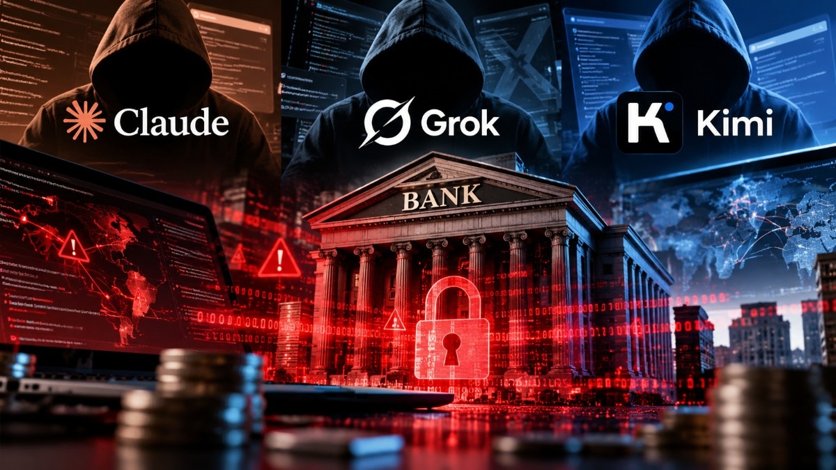 Cybercrime Group Exploited Claude, Grok and Kimi AI Agents to Target Banks