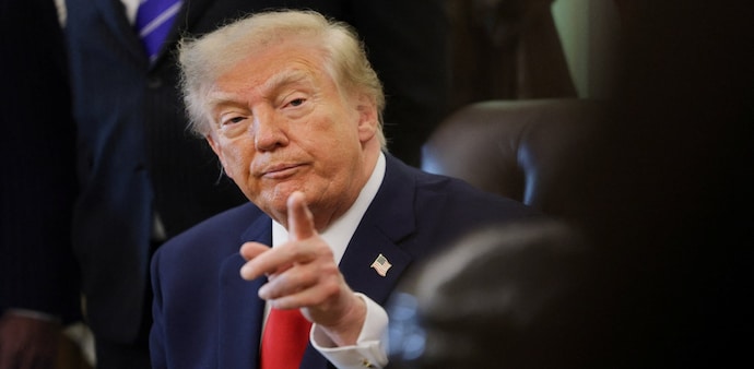 Trump had previously floated the idea of renaming the Atlantic or Pacific Ocean. Trump had previously floated the idea of renaming the Atlantic or Pacific Ocean.