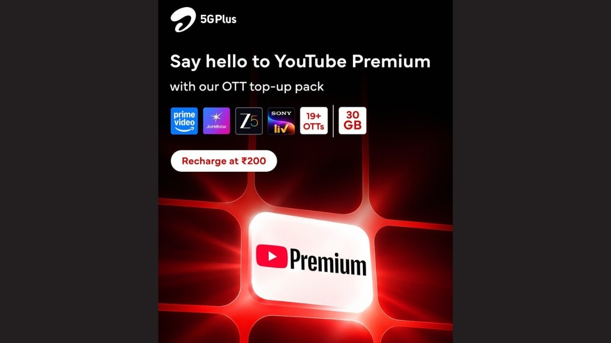 Unlock YouTube Premium: Airtel's New ₹200 Prepaid Top-Up Plan Explained