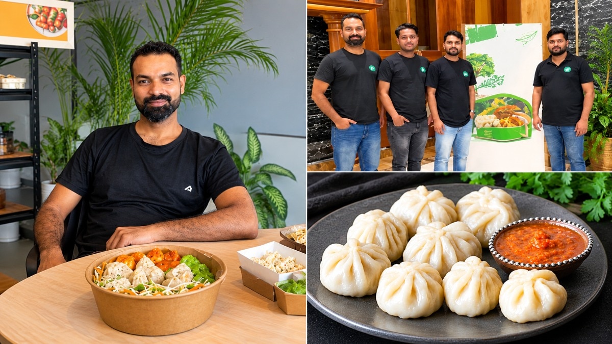 Saket Saurabh, 33, launched The Momos Mafia as a roadside stall.