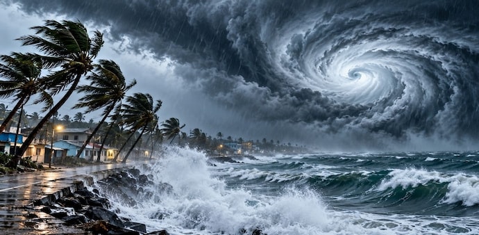 The IMD has forecast that it will move west-northwestwards, strengthen into a deep depression. The IMD has forecast that it will move west-northwestwards, strengthen into a deep depression.